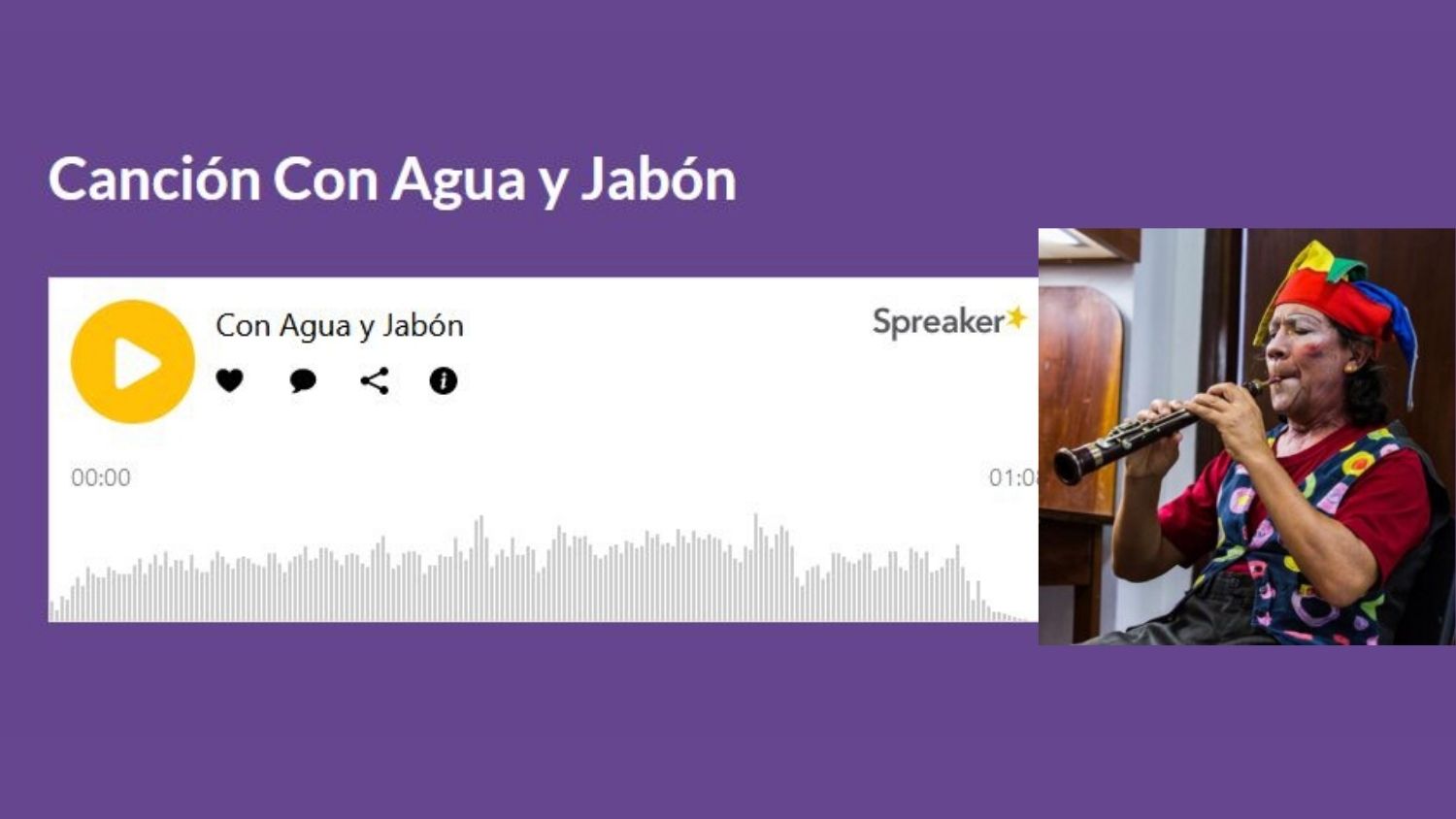 Canción Con Agua y Jabón