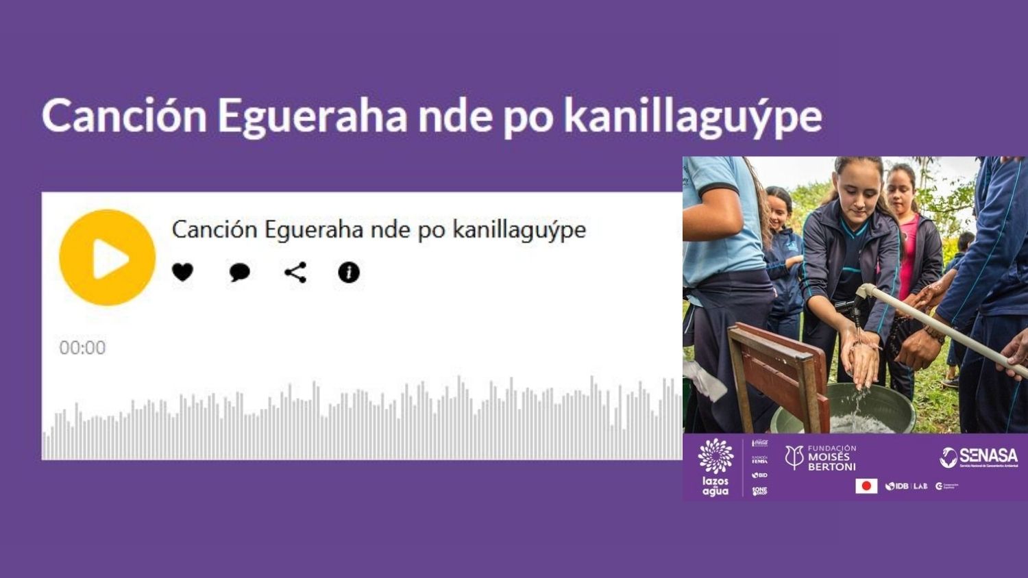 Canción Egueraha nde po kanillaguýpe