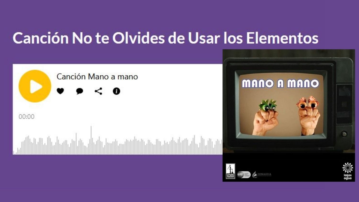 Canción No te Olvides de Usar los Elementos