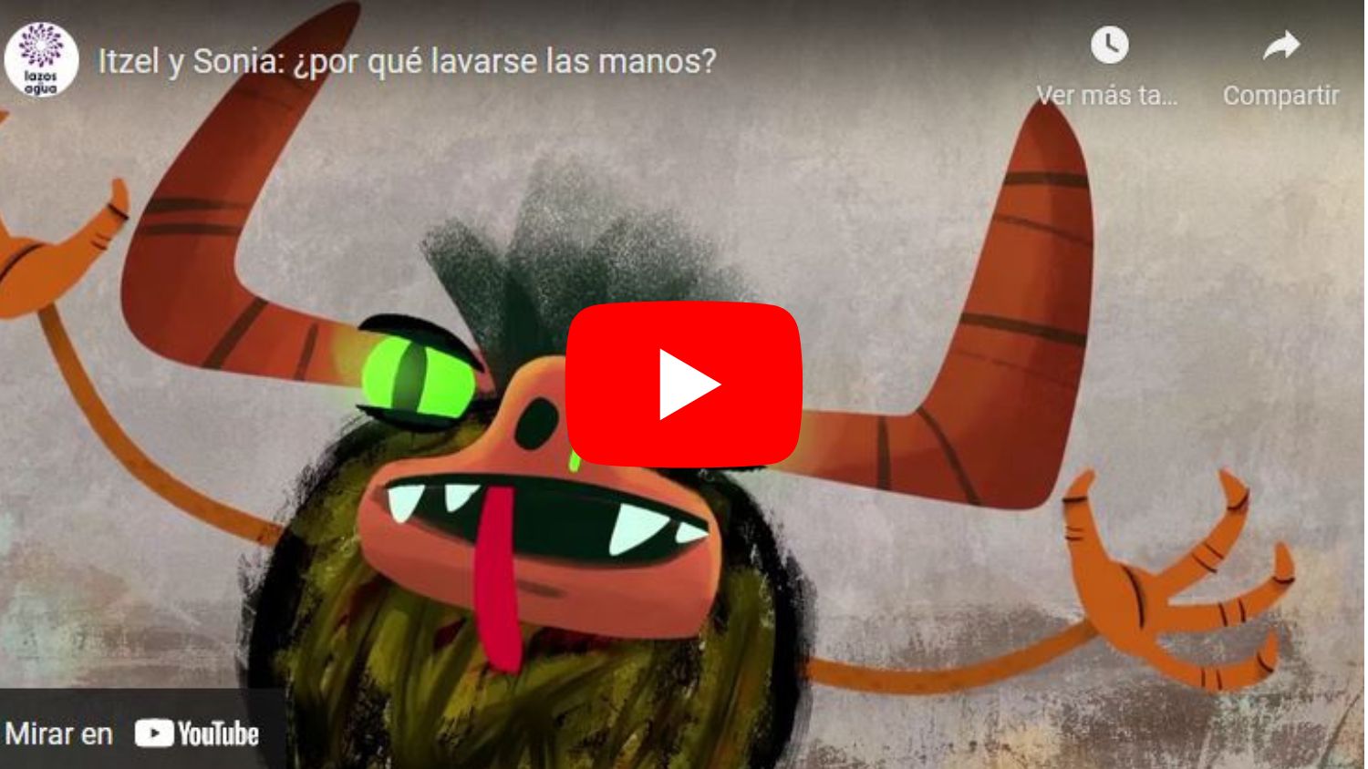 Cortometraje Itzel y Sonia: ¿por qué lavarse las manos?