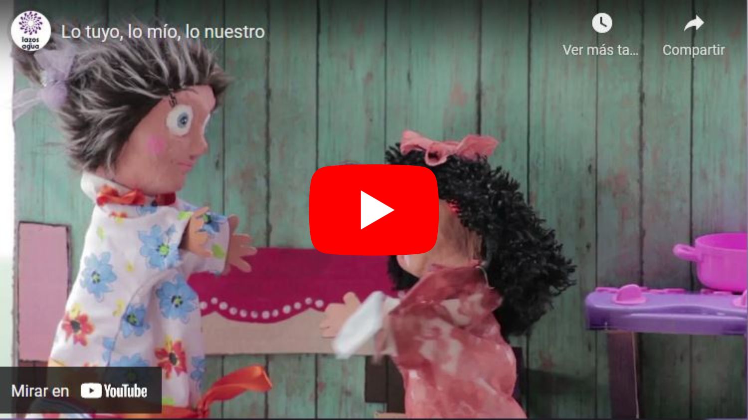 Cortometraje Lo tuyo, lo mío, lo nuestro
