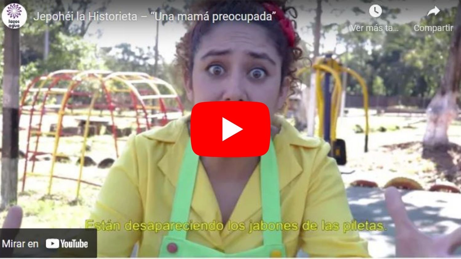 Historieta Capítulo 4: Jepohéi (Lavarse las manos), “Una mamá preocupada”