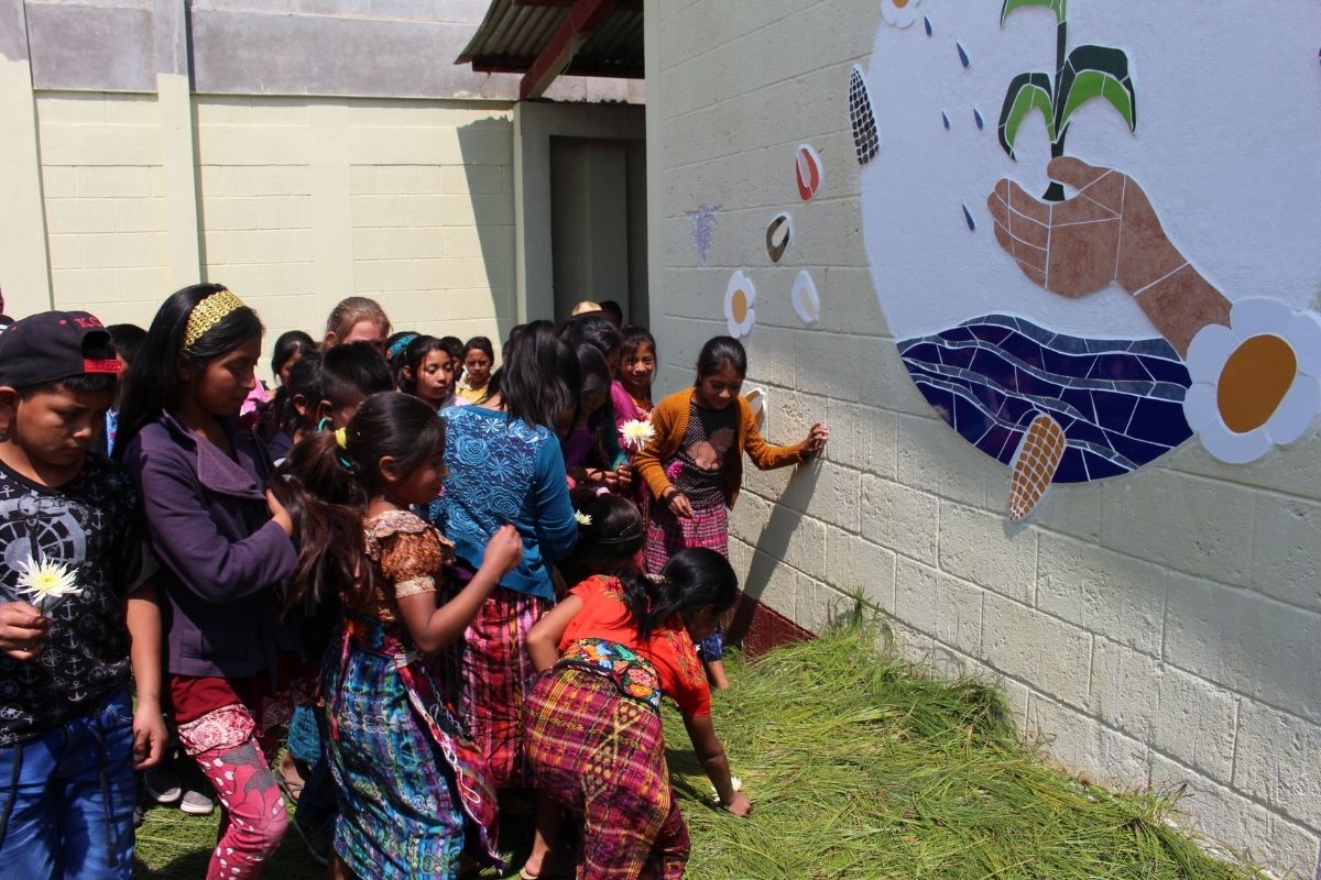 Mural Aldea Chiaj – San Antonio Ilotenango, Quiché, Guatemala