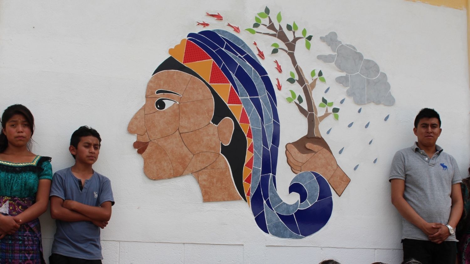 Mural Caserío Agua Caliente – San Antonio Ilotenango, Quiché, Guatemala