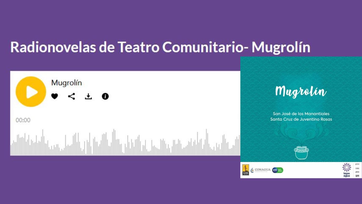 Radionovelas de Teatro Comunitario- Mugrolín