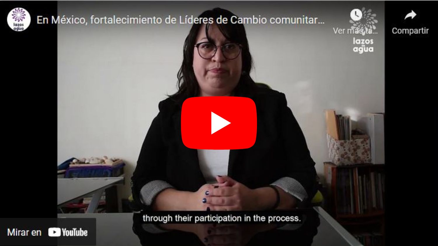 Video En México, fortalecimiento de Líderes de Cambio comunitarios a través del arte social