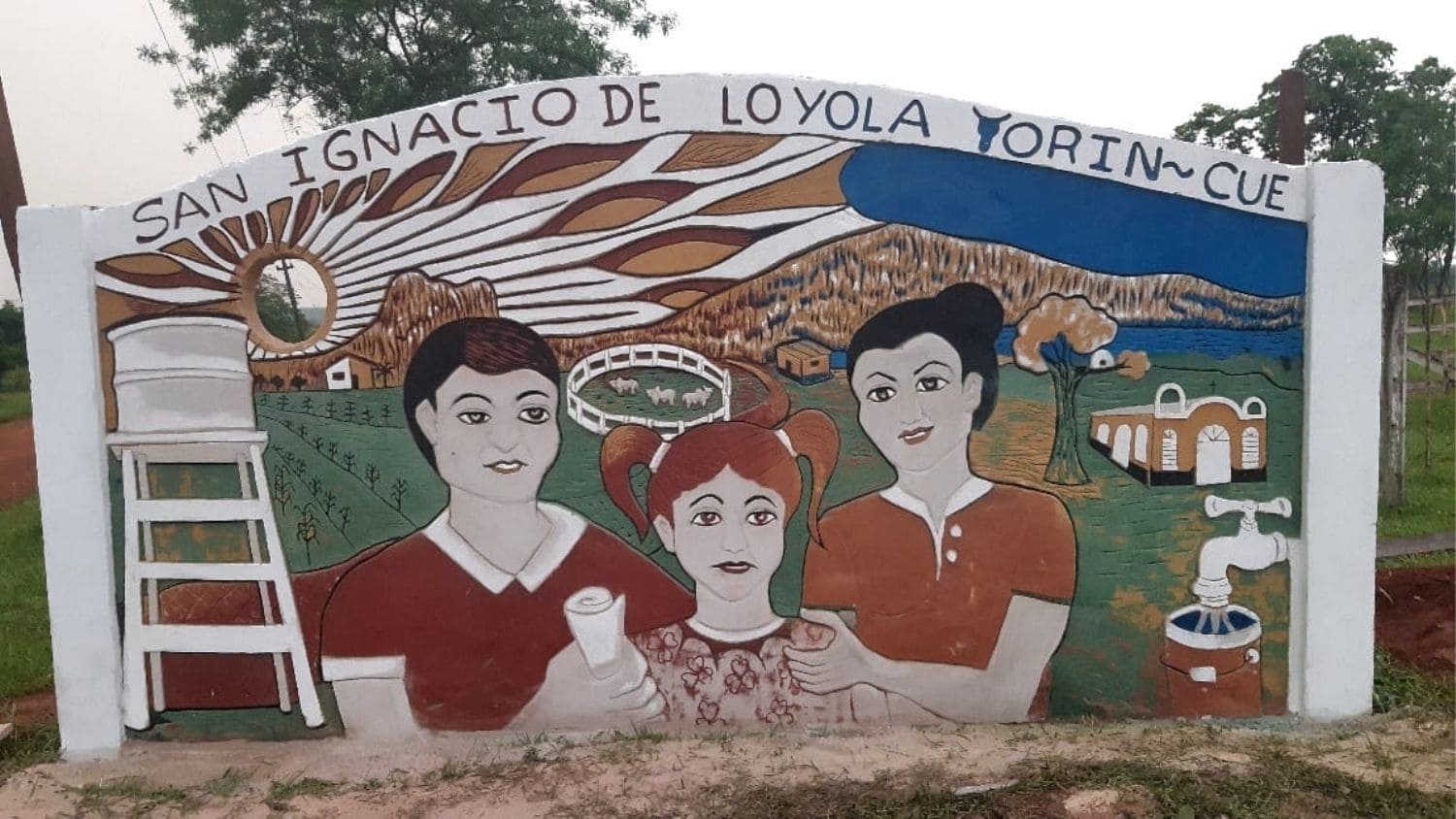 Mural de "San Ignacio Torin Cué"