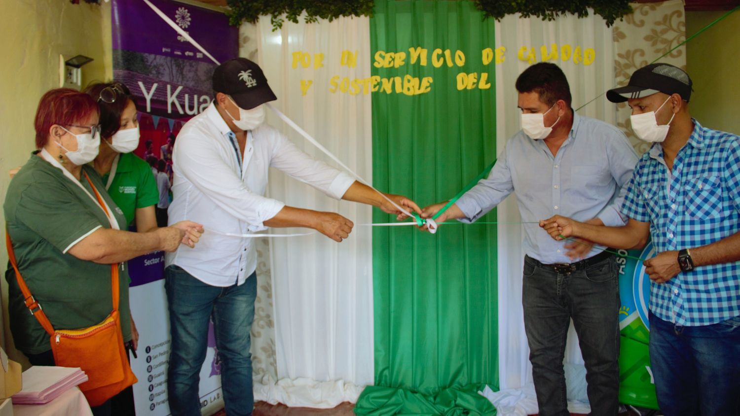 inauguración almacen Aso Ybytyruzu